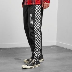 Pleasures Checkered Track Pants